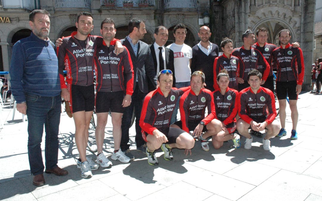 Gómez Noya da o pistoletazo de saída ao I Triatlón Concello de Porriño