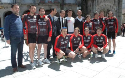 Gómez Noya da o pistoletazo de saída ao I Triatlón Concello de Porriño