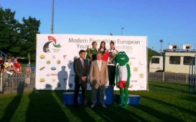 AROA FREIJE, BRONCE NO EUROPEO CADETE DE PÉNTATLON