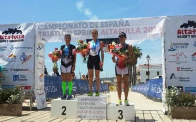 MELINA ALONSO, CAMPIOA DE ESPAÑA DE TRIATLÓN DISTANCIA SPRINT