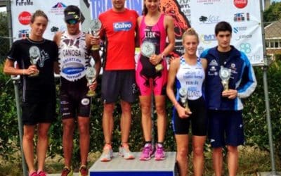 RICARDA LISK E UXÍO ABUÍN, GAÑADORES DO XXV TRÍATLON DO MIÑO EN LUGO