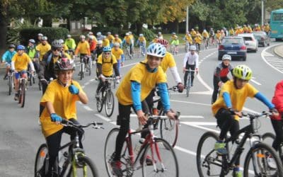 MÁIS DE DÚAS MIL PERSOAS PARTICIPARON NAS MARCHAS DA CAMPAÑA “NON MÁIS CICLISTAS MORTOS NAS ESTRADAS”