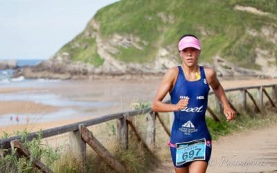 SALETA CASTRO, QUINTA NO IRONMÁN DE LANZAROTE