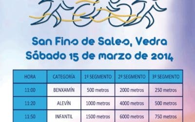 ESTA FIN DE SEMANA CELEBRARASE EN VEDRA A PRIMEIRA PROBA LOCAL DO PROGRAMA “XOGADE” DE DUATLÓN ESCOLAR
