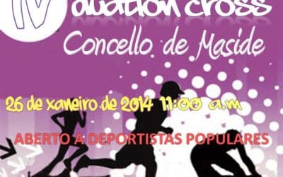 MASIDE ACOLLERÁ O DOMINGO 26 DE XANEIRO A TERCEIRA PROBA DO CIRCUÍTO GALEGO DE DUATLÓN CROSS