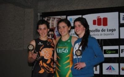 ADRIANA BARRAZA E ABRAHAM ROBERTO CASTELLANOS, GAÑADORES DO DUATLÓN CONCELLO DE LUGO