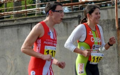 Aaron Ortiz, captado polo tríatlon en Pontevedra