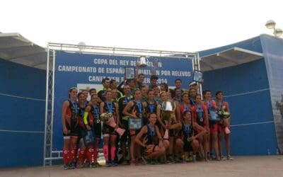 TRI-PENTA TERRAS DE LUGO, CAMPIÓN DA COPA DO REI MASCULINA, E O CIDADE DE LUGO FLUVIAL, BRONCE NA CATEGORÍA FEMININA