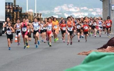ÉXITO DE PARTICIPACIÓN E ORGANIZACIÓN NA FINAL  GALEGA DE  DÚATLON ESCOLAR QUE SE CELEBROU EN PORTOSÍN