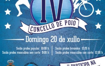 BRAIS CANOSA E JOSELYN BREA, GAÑADORES DO IV TRÍATLON CONCELLO DE POIO