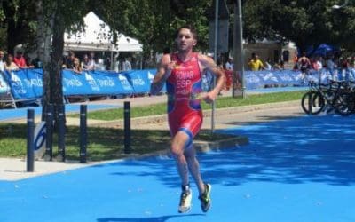 JESÚS GOMAR, OITAVO NA COPA DE EUROPA DE TRÍATLON DE BANYOLES