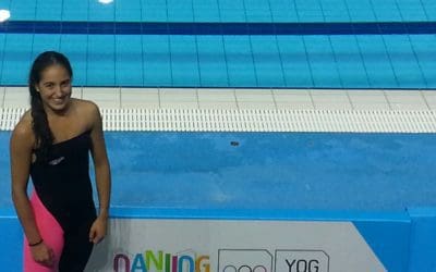 AROA FREIJE, DÉCIMO QUINTA NOS XOGOS OLÍMPICOS DA XUVENTUDE EN NANJING