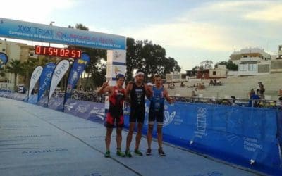 UXÍO ABUÍN, CAMPIÓN DE ESPAÑA ELITE E SUB 23 DE TRÍATLON NA DISTANCIA OLÍMPICA