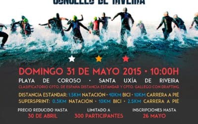 III TRÍATLON CONCELLO RIVEIRA/CLAS CTO ESPAÑA OLÍMPICO/CTO GALEGO 2015