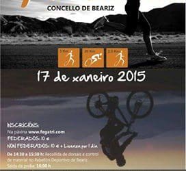 CEN DEPORTISTAS PARTICIPARÁN NO VII DUATLÓN CROSS CONCELLO DE BEARIZ