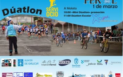 ESTA FIN DE SEMANA CELEBRARASE EN FERROL A PRIMEIRA PROBA LOCAL DO PROGRAMA “XOGADE” DE DUATLÓN ESCOLAR