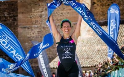 AÍDA VALIÑO, VENCEDORA DO TRÍATLON DE MEDIA DISTANCIA DE ELCHE