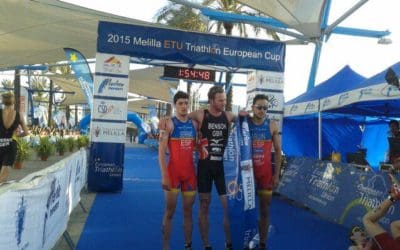 PRATA PARA ANTONIO SERRAT E BRONCE DE UXÍO ABUÍN, NA COPA DE EUROPA DE TRÍATLON DE MELILLA