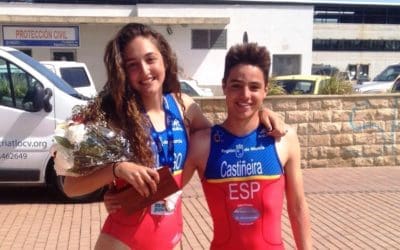 INÉS SANTIAGO, SEGUNDA NA COPA DE EUROPA DE TRÍATLON JÚNIOR DE MELILLA