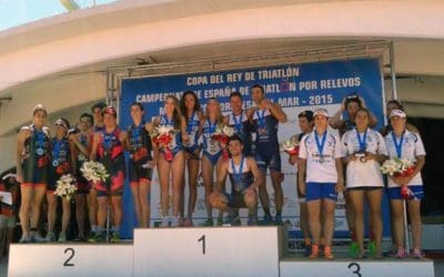 TRIATLON FERROL, CAMPIÓN DA COPA DO REI E DO CAMPIONATO DE ESPAÑA POR RELEVOS FEMININO