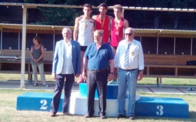RAUL BLANCO SUBCAMPIÓN DE ESPAÑA JÚNIOR DE PÉNTATLON MODERNO E  CRISTÓBAL RODRÍGUEZ, BRONCE SÉNIOR