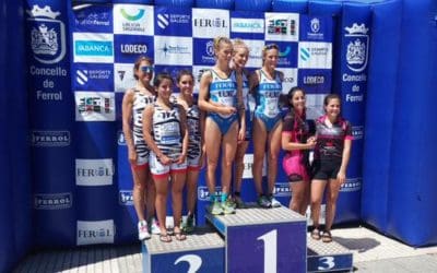 TAMARA GÓMEZ E DIEGO PAZ, GAÑADORES DO XV TRÍATLON CIDADE DE FERROL