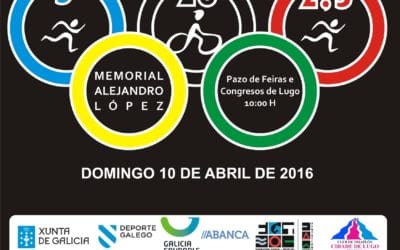 O DOMINGO 10 DE ABRIL CELEBRARASE O CAMPIONATO GALEGO DE DÚATLON EN LUGO CON 154 INSCRITOS