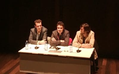 JAVI GÓMEZ NOYA PRESENTA O SEU LIBRO A PULSO EN GALICIA