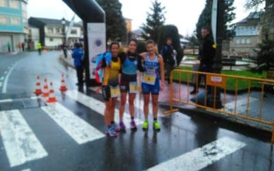 NICOLÁS DOMÍNGUEZ E CRISTINA TORRES, GAÑADORES DO X DÚATLON DE GUITIRIZ