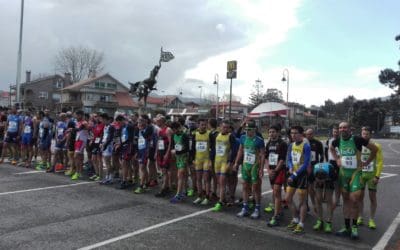 MARÍA ORTEGA E CRISTÓBAL DIOS, VENCEDORES DUN DURÍSIMO DÚATLON CIDADE DE VIGO