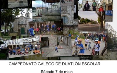 O CAMPIONATO GALEGO DE DÚATLON ESCOLAR CELEBRARASE O 7 DE MAIO EN MONDOÑEDO