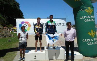 DOMINIO GALEGO NOS CAMPIONATOS DE ESPAÑA DE LASER RUN E TRIATLE