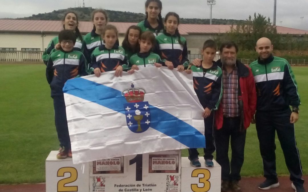 Seis medallas galegas no Campionato de España Escolar de Biatlón