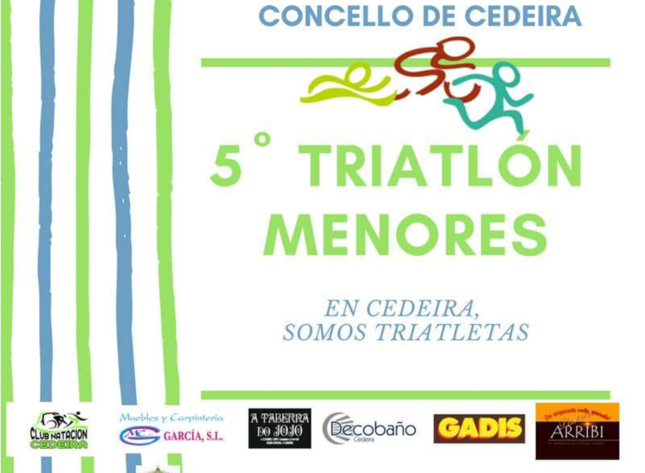 INSCRICIÓN TRÍATLON DE MENORES 2018 -CEDEIRA (27/05/2018)