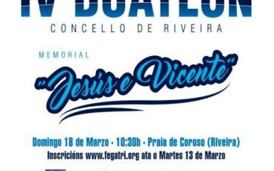 CASE 240 PARTICIPANTES NO “DÚATLON CONCELLO DE RIVEIRA – MEMORIAL JESÚS E VICENTE” DO 18 DE MARZO