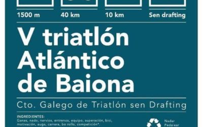 Inscrición V TRÍATLON ATLÁNTICO-BAIONA/CTO GALEGO TRÍATLON ESTANDAR SEN DRAFTING – Entrega de dorsais en Transición