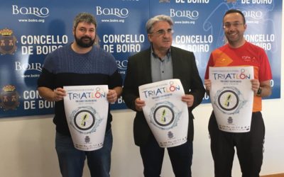 PRESENTACIÓN EN BOIRO DO CAMPIONATO DE ESPAÑA DE TRÍATLON POR CLUBS E SUBSTITUCIÓNS MIXTAS