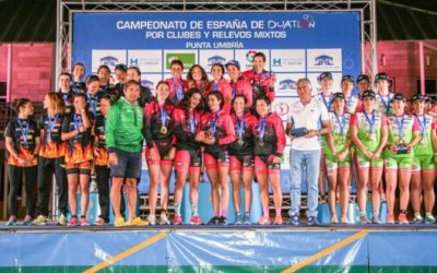 Cidade de Lugo Fluvial, campionas de España de Duatlón por clubes 2019