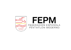 Logo Federacion española de pentatlon moderno para fegatri