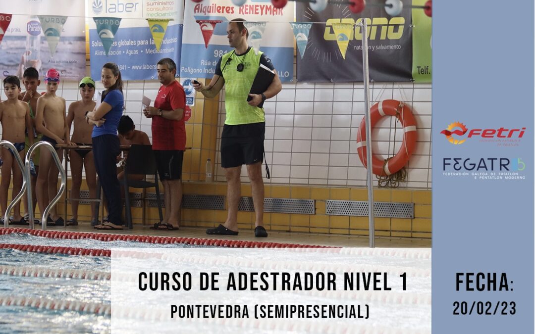 Curso de Adestrador de Tríatlon Nivel 1- Pontevedra (Semipresencial)