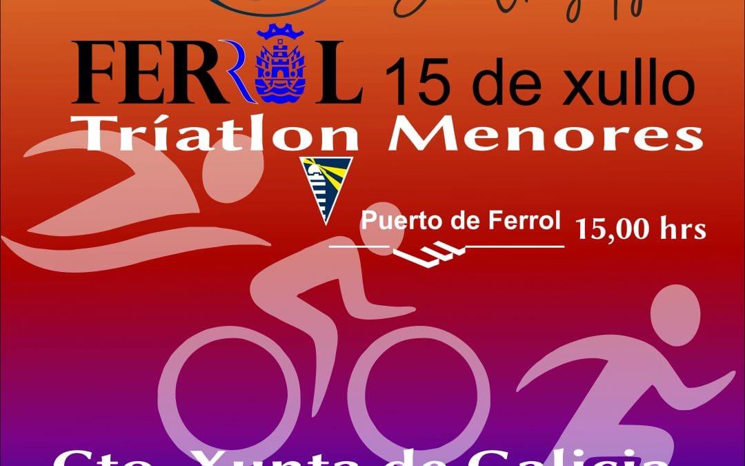 Tríatlon de Menores Concello de Ferrol (Cpto Xunta de Galicia de Tríatlon de Menores BXM/ALV/INF/  Inclusivo)-Acuatlón Pho3nix Kids