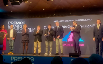 Cidade de Lugo Fluvial premiado como mellor equipo masculino na gala do Deporte Galego