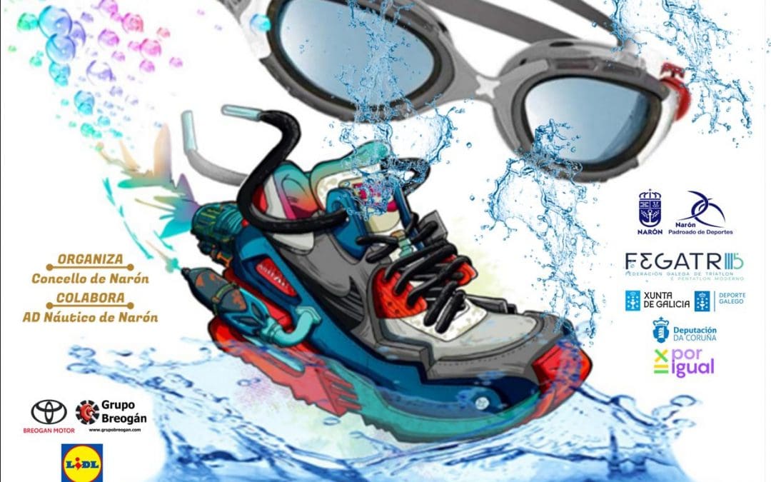 Trishark Narón 2023 -Acuatlón Promoción Menores