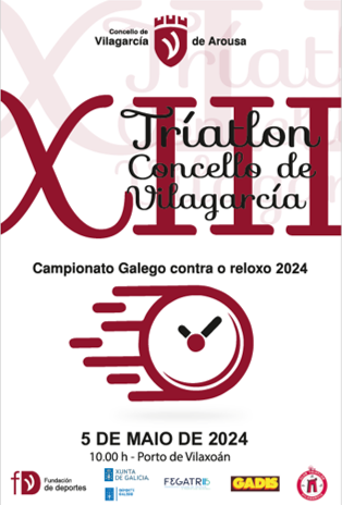 XIII Tríatlon Concello de Vilagarcía (Cpto Xunta de Galicia Tríatlon Equipos Contra o Reloxo)