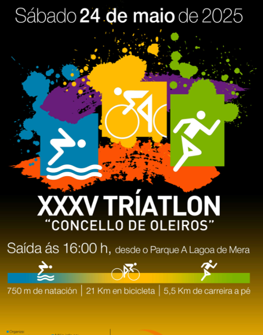Triatlón de Oleiros-Video resumo