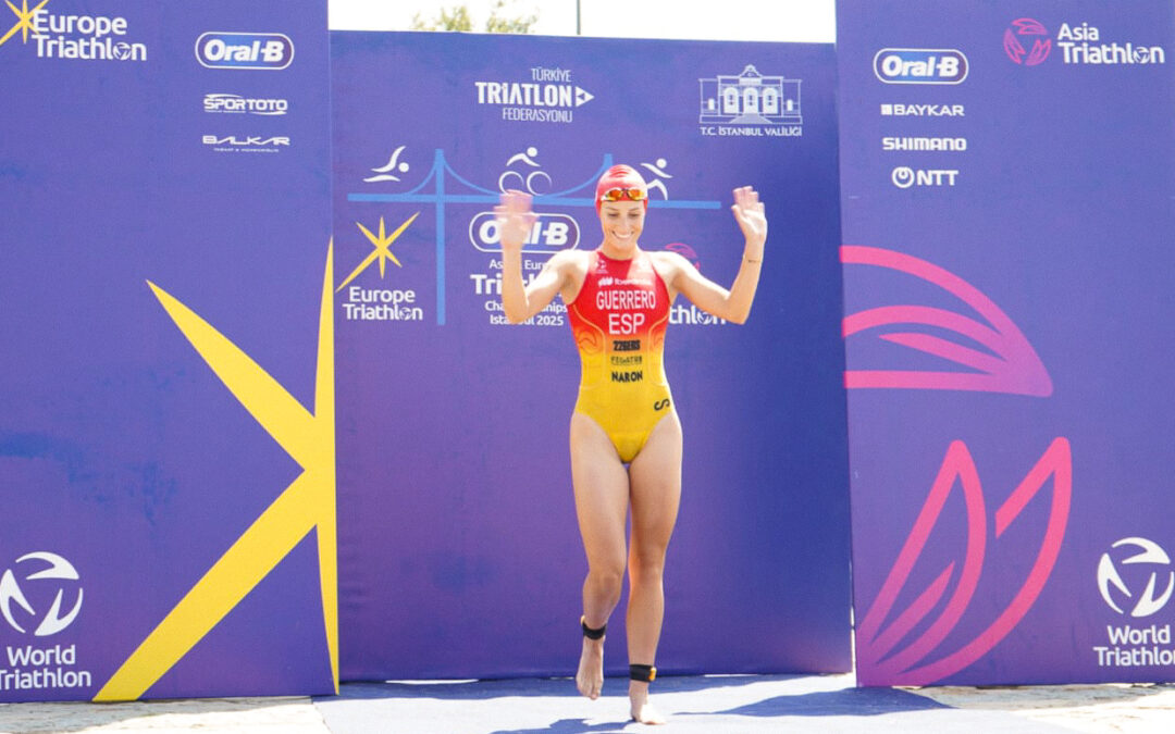Sara Guerrero e Antonio Serrat asinan un Top-10 no Campionato de Europa de Tríatlon en Istambul