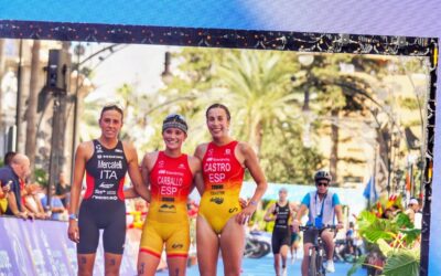 Natalia Castro, medalla de bronce na Copa de Europa de Tríatlon