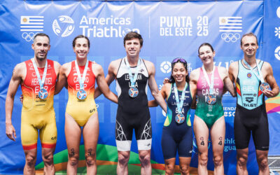 Natalia Castro acada a medalla de prata no Campionato Iberoamericano de Tríatlon
