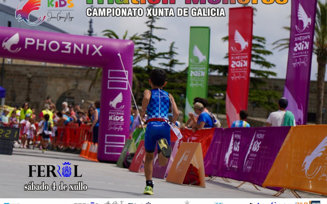 Tríatlon de Menores Concello de Ferrol (Cpto Xunta de Galicia de Tríatlon de Menores BXM/ALV/INF Inclusivo)-Acuatlón Promoción PBX