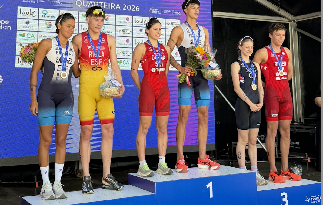 Tres medallas para Galicia na Copa de Europa de Tríatlon de Quarteira